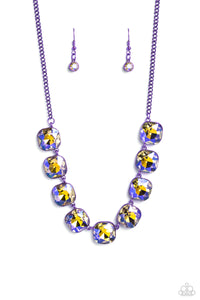 Combustible Command - Purple Necklace - The Jazzy T Collections