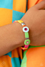 Load image into Gallery viewer, Colorblock Cameo - Multi Bracelet - May 2023 Fashion Fix - The Jazzy T Collections
