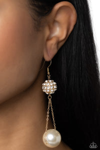 Ballerina Balance - Gold Earrings - The Jazzy T Collections