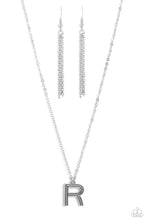 Load image into Gallery viewer, Leave Your Initials - Silver &quot;R&quot; Necklace - The Jazzy T Collections
