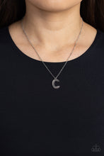 Load image into Gallery viewer, Leave Your Initials - Silver &quot;C&quot; Necklace - The Jazzy T Collections
