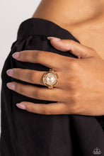 Load image into Gallery viewer, Chic Center - Gold &amp; White Pearl Ring - The Jazzy T Collections
