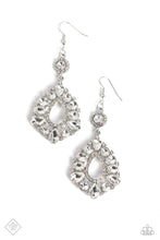 Load image into Gallery viewer, Happily Ever Exquisite - White Earrings - July 2023 Fashion Fix - The Jazzy T Collections
