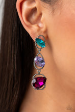 Load image into Gallery viewer, Dimensional Dance - Multi Earrings - August 2023 Life Of The Party - The Jazzy T Collections
