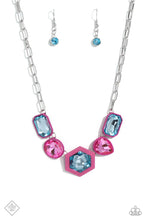 Load image into Gallery viewer, Evolving Elegance - Pink Necklace - July 2023 Fashion Fix - The Jazzy T Collections
