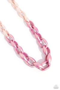 Statement Season - Pink Necklace - Paparazzi Accessories