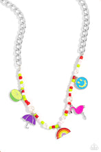 Load image into Gallery viewer, Summer Sentiment - Red Charm Necklace - The Jazzy T Collections
