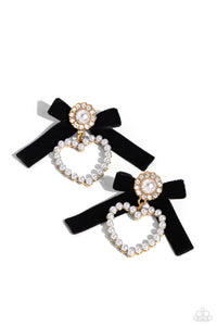 BOW and Then - Gold & Pearl Earrings - The Jazzy T Collections