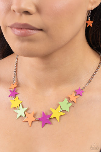 Starstruck Season - Multi Star Necklace - The Jazzy T Collections