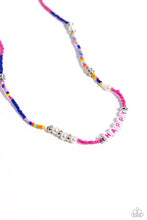 Load image into Gallery viewer, Happy to See You - Pink &quot;Happy&quot; Necklace - The Jazzy T Collections
