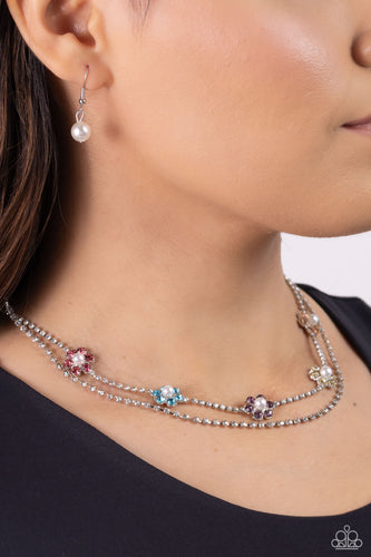 A SQUARE Beauty - Multi Necklace - The Jazzy T Collections