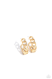 Casual Confidence - Gold Hoop Earrings - The Jazzy T Collections