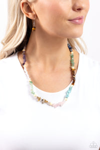 Soothing Stones - Multi Tiger's Eye Stone Necklace - The Jazzy T Collections