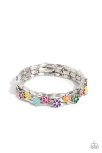 Scattered Springtime - Multi Flower Bracelet - The Jazzy T Collections