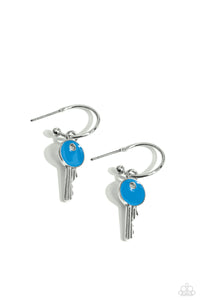 Key Performance - Blue Earrings - The Jazzy T Collections