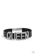 Load image into Gallery viewer, Queen of My Life - Black Bracelet - November 2023 Life Of The Party - The Jazzy T Collections
