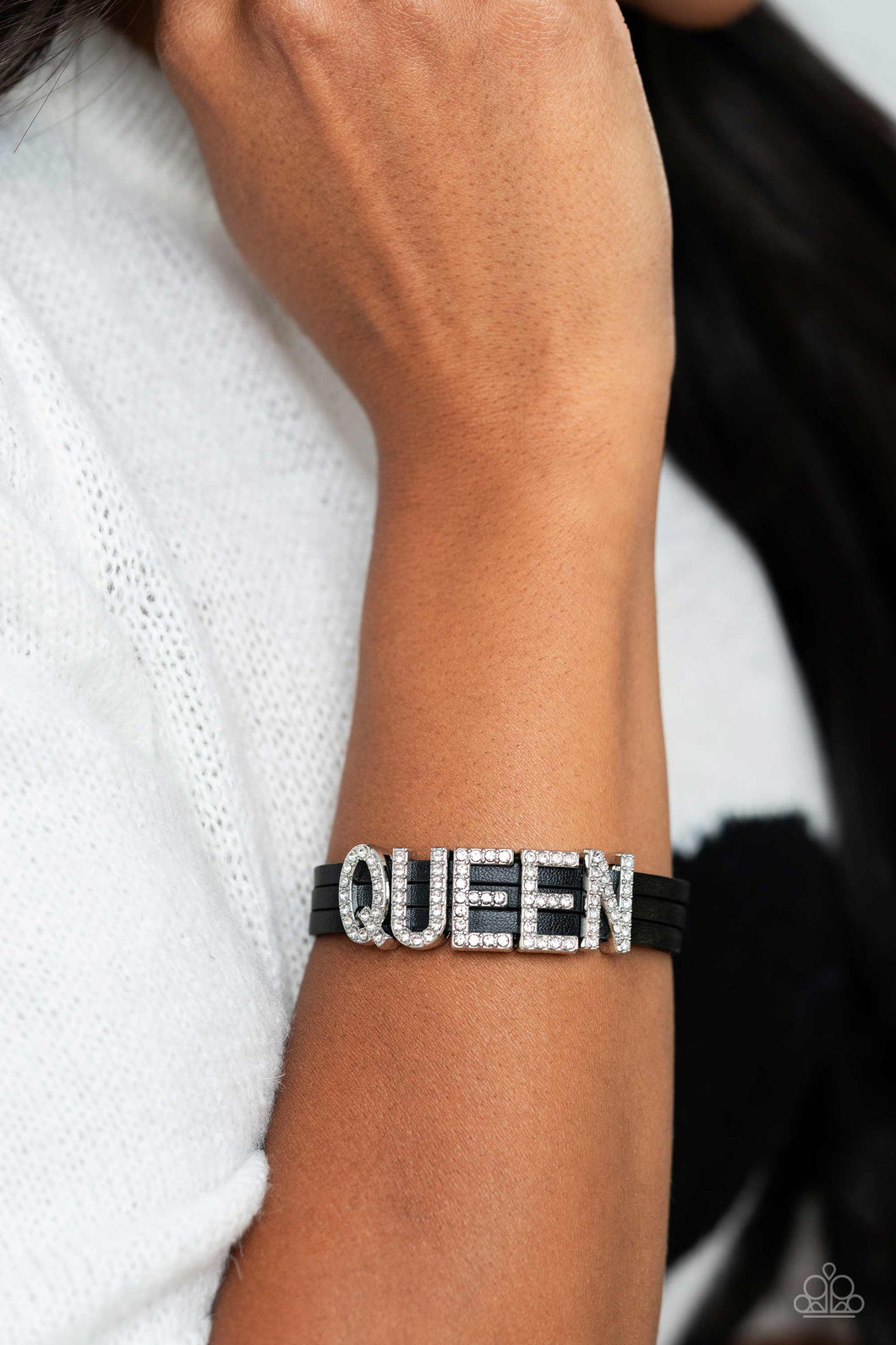 Queen of My Life - Black Bracelet - November 2023 Life Of The Party - The Jazzy T Collections