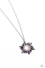 Load image into Gallery viewer, Enigmatic Edge - Multi Rhinestone Necklace - The Jazzy T Collections
