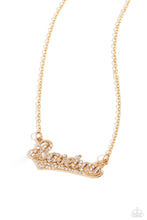 Load image into Gallery viewer, Home Run Haute - Gold &quot;Cheer&quot; Necklace - The Jazzy T Collections
