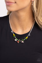 Load image into Gallery viewer, World GLASS Wonder - Orange Necklace - The Jazzy T Collections
