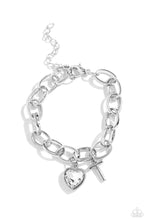 Load image into Gallery viewer, Guess Now Its INITIAL - White &quot;T&quot;  Bracelet - The Jazzy T Collections
