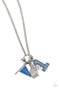 Cheering Section - Blue Necklace - The Jazzy T Collections