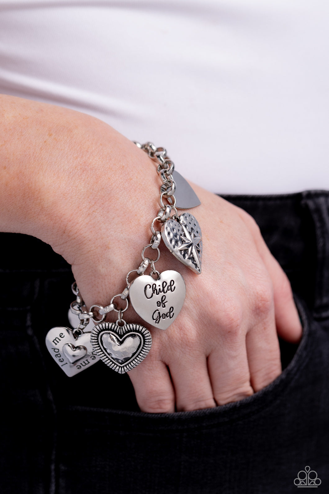 Child of God - Silver Spiritual Bracelet - The Jazzy T Collections