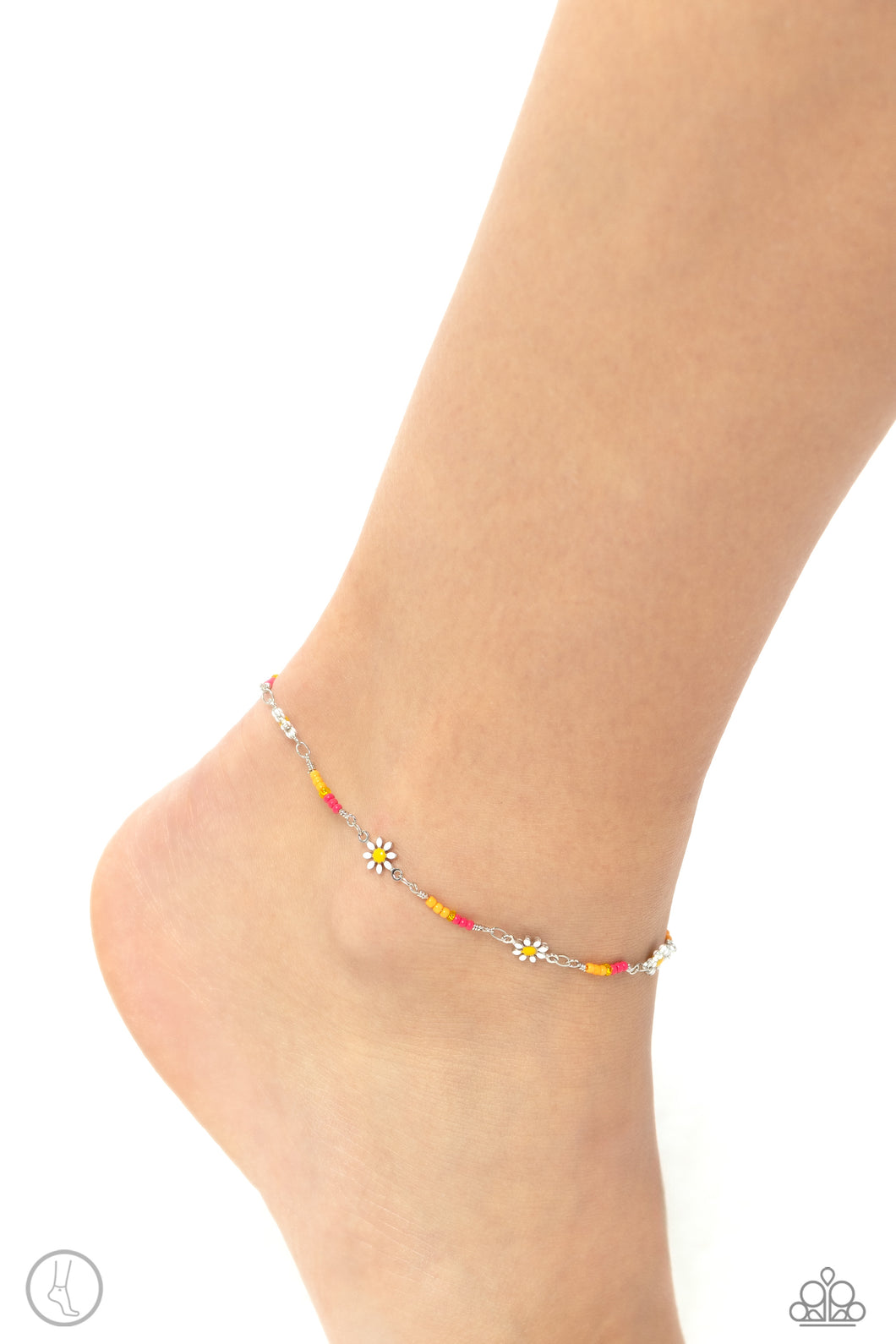 Sweetest Daydream - Pink Anklet Paparazzi Accessories