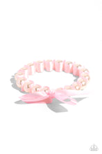 Load image into Gallery viewer, Ribbon Rarity - Pink Bracelets Paparazzi Accessories
