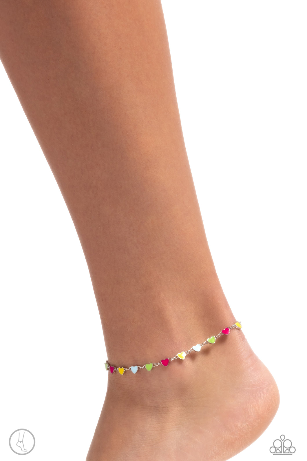 Dancing Delight  Multi Anklet Paparazzi Accessories