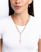 Load image into Gallery viewer, Refined Rebel - Copper Necklace Paparazzi Accessories
