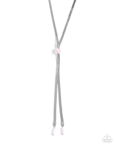 Corporate Cascade - Pink Necklace Paparazzi Accessories