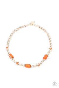 Explorer Exclusive - Orange Stone Urban Necklace - The Jazzy T Collections