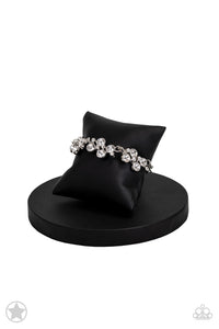 Old Hollywood - White Blockbuster Bracelet - The Jazzy T Collections