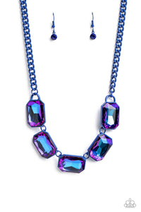 Emerald City Couture - Blue Necklace - The Jazzy T Collections