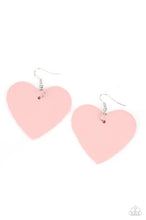 Load image into Gallery viewer, Country Crush - Pink Heart Earrings - The Jazzy T Collections
