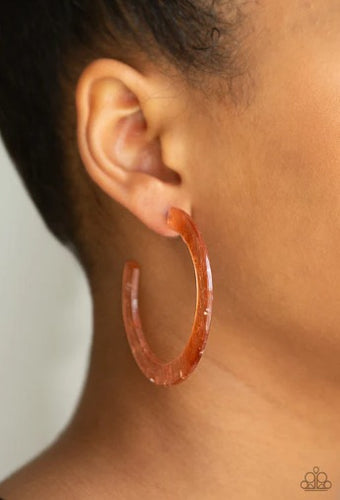 HAUTE Tamale - Copper Hoop Earrings - The Jazzy T Collections