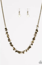 Load image into Gallery viewer, Year To Shimmer - Brass Necklace - The Jazzy T Collections
