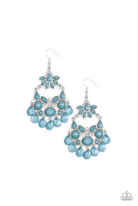 Garden Dream - Blue Earrings - The Jazzy T Collections