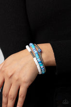 Load image into Gallery viewer, EYE Have A Dream - Blue Bracelet - The Jazzy T Collections
