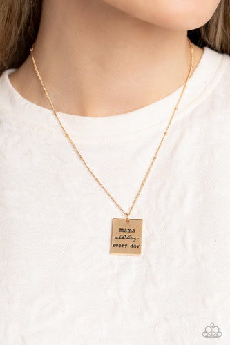 Mama MVP - Gold Necklace - The Jazzy T Collections