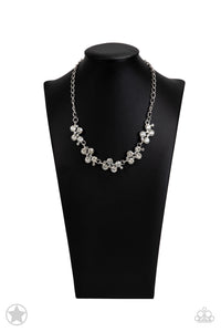 Hollywood Hills - White Blockbuster Necklace - The Jazzy T Collections