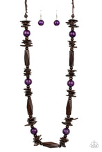 Load image into Gallery viewer, Cozumel Coast - Purple Necklace - The Jazzy T Collections
