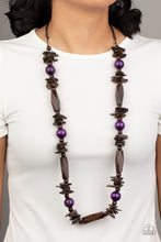 Load image into Gallery viewer, Cozumel Coast - Purple Necklace - The Jazzy T Collections
