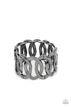 Load image into Gallery viewer, Industrial Indulgence - Black Gunmetal Bracelet - The Jazzy T Collections
