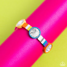 Load image into Gallery viewer, Multicolored Madness - Multi Bracelet - Life Of The Party March 2023 - The Jazzy T Collections
