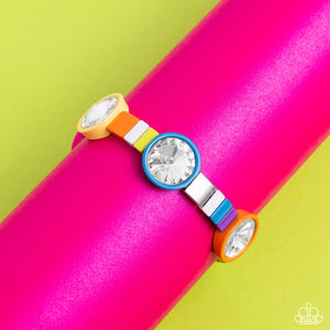Multicolored Madness - Multi Bracelet - Life Of The Party March 2023 - The Jazzy T Collections