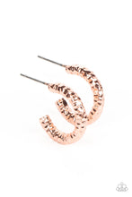 Load image into Gallery viewer, Wandering Wreaths - Copper Hoop Earrings - The Jazzy T Collections
