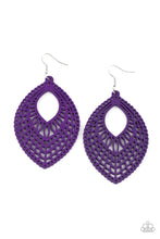 Load image into Gallery viewer, One Beach At A Time - Purple Earring - The Jazzy T Collections
