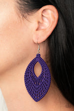 Load image into Gallery viewer, One Beach At A Time - Purple Earring - The Jazzy T Collections
